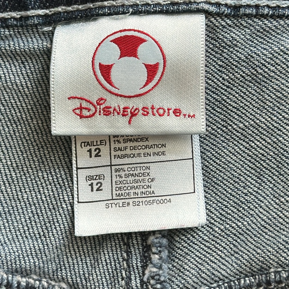 Disney Women's Dark Blue Straight Leg Jeans - Picture 13 of 16